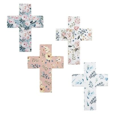Easel Floral Cross