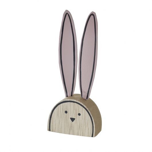 Sm Wooden Whimsical Bunny