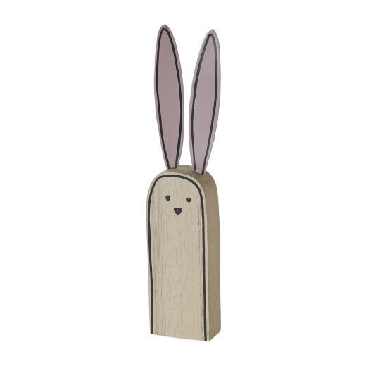 Med Wooden Whimsical Bunny