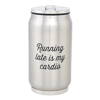 Running Late Stainless Can Tumbler