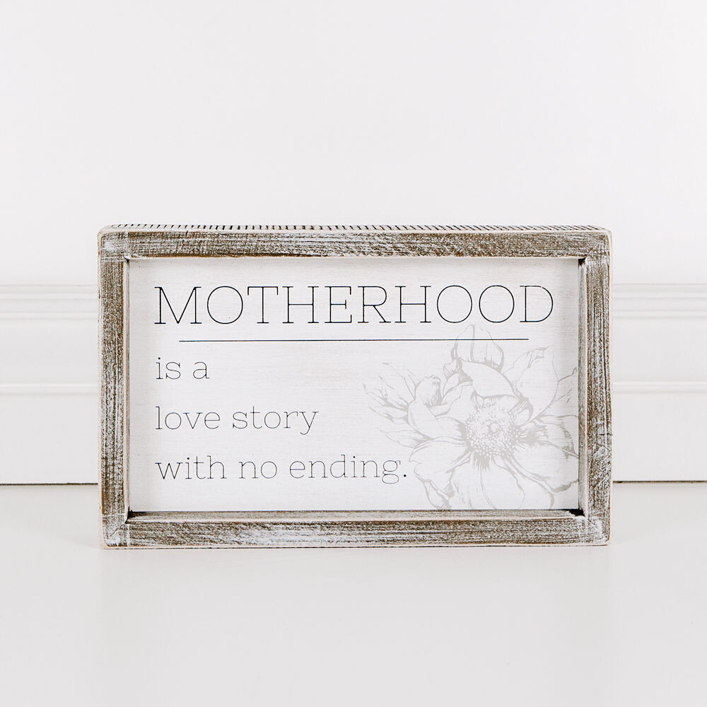 Motherhood Framed Sign