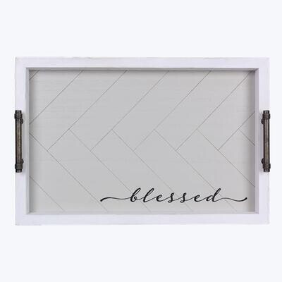 Blessed Serving Tray