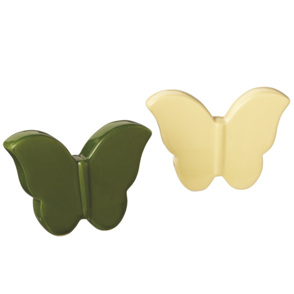 Green Ceramic Butterfly
