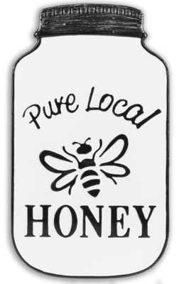 Pure Local Honey Sign