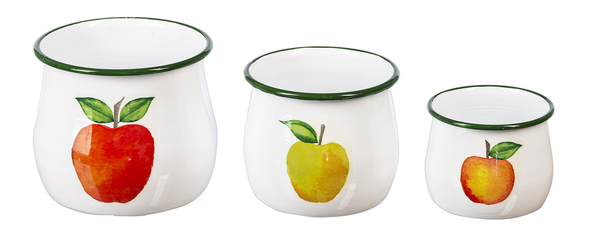 Med Enamel Apple Container