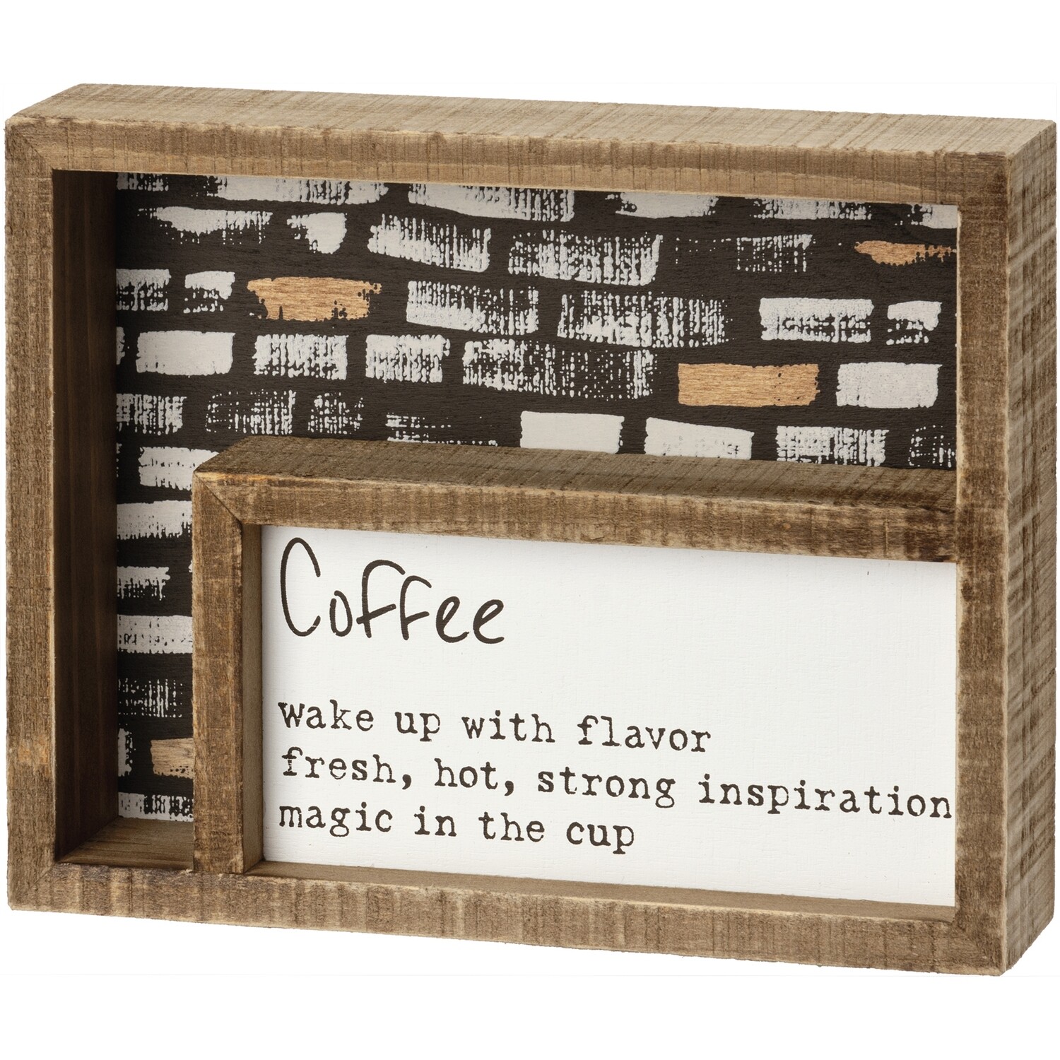 Coffee Inset Box Sign