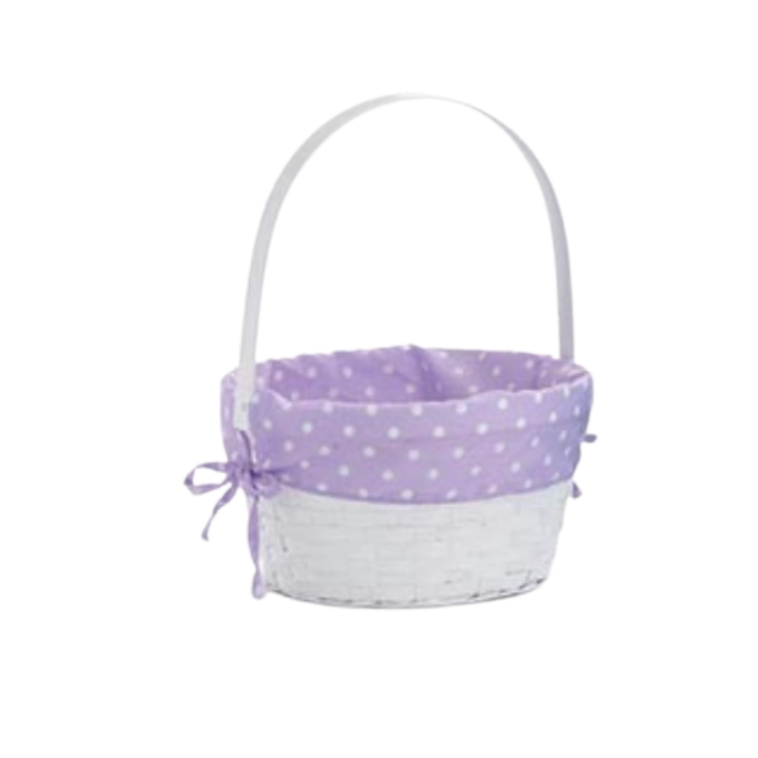 Purple Dot Easter Basket