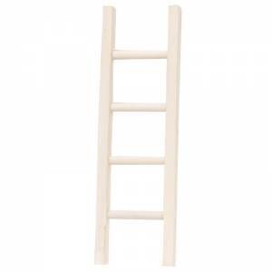 White Med Wooden Ladder