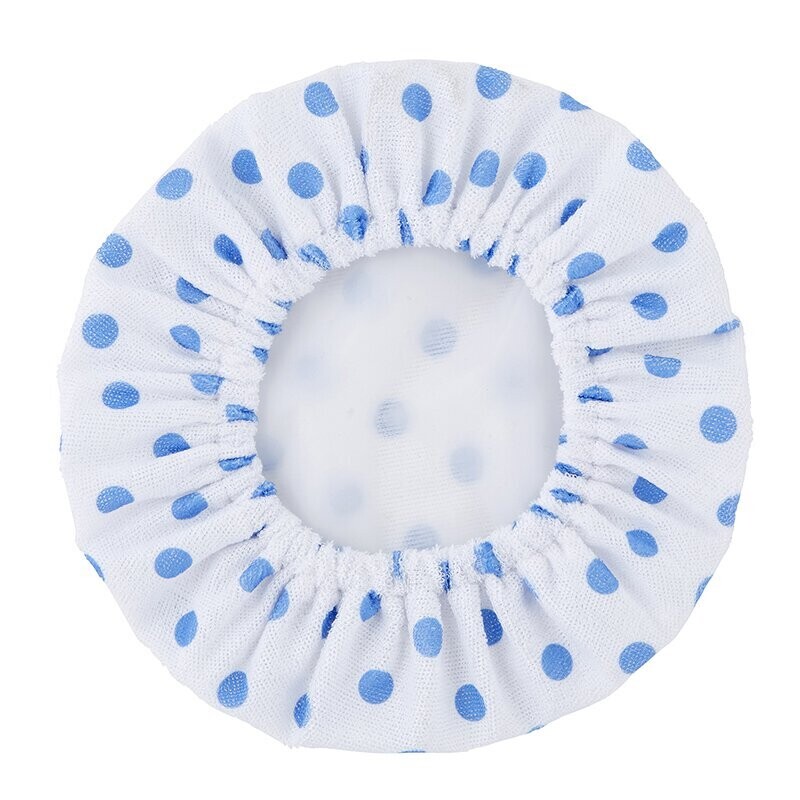 Blue Dot Baby Shower Cap
