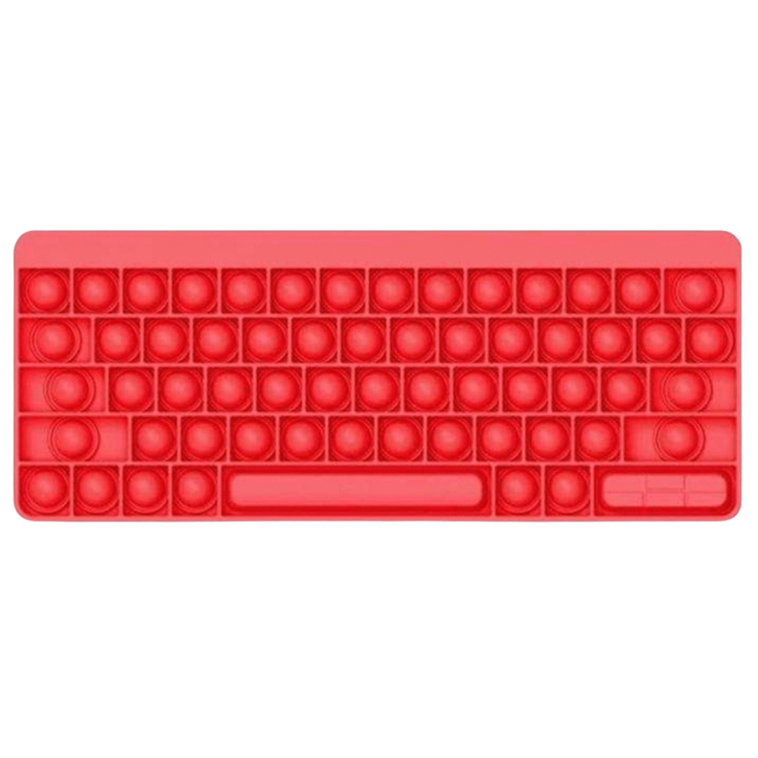 Red Pop It Keyboard