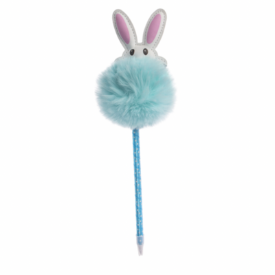Blue Fluffy Bunny Pen