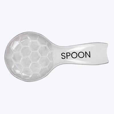 Gray Patterned Spoon Rest