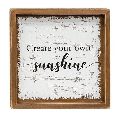 Create Your Own Sunshine Wall Sign