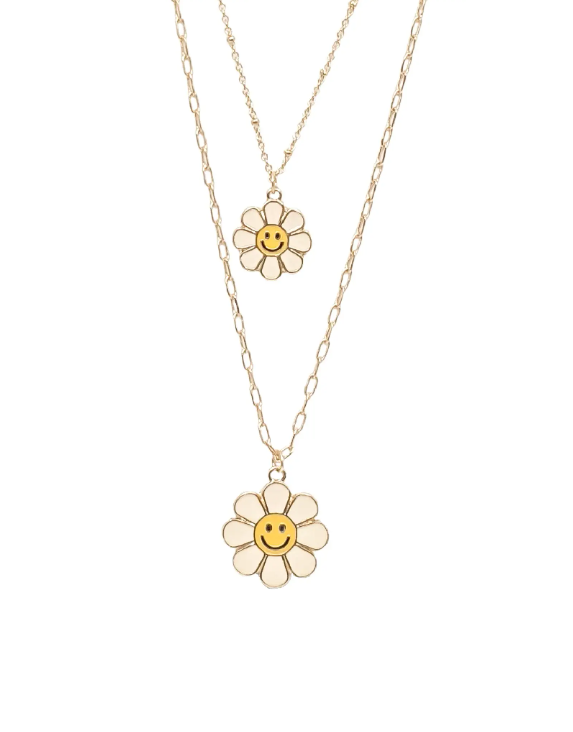 Flower Mama & Mini Necklace Set