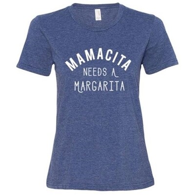 Med Mamacita Needs A Margarita T-shirt