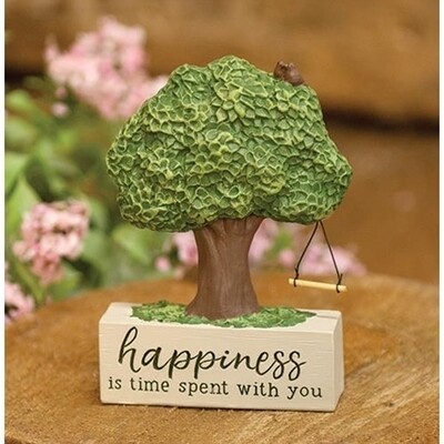Happiness Is Tree Figurine