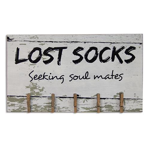 Lost Socks Clip Sign