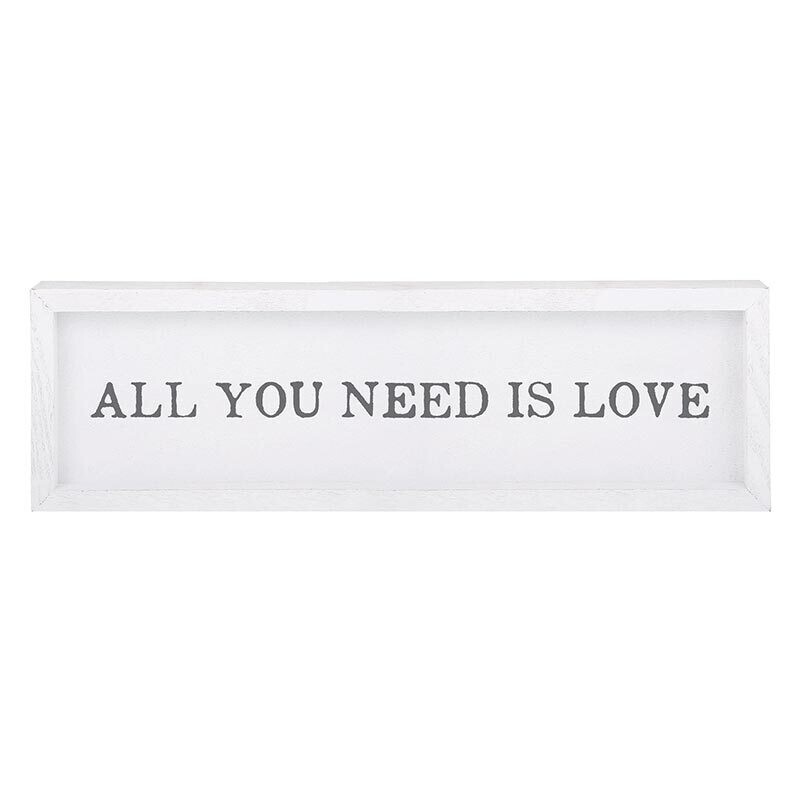 All You Need Is Love Framed Sign