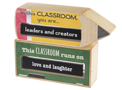 Classroom Spinning Signs