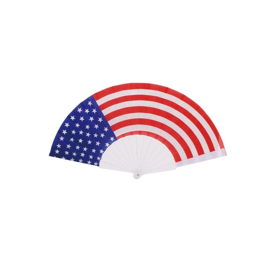American Flag Hand Fan