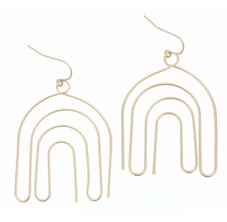 Arch Outline Earrings
