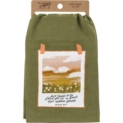Give Thanks To The Lord Kitchen Towel