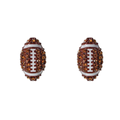 Football Studded Earrings