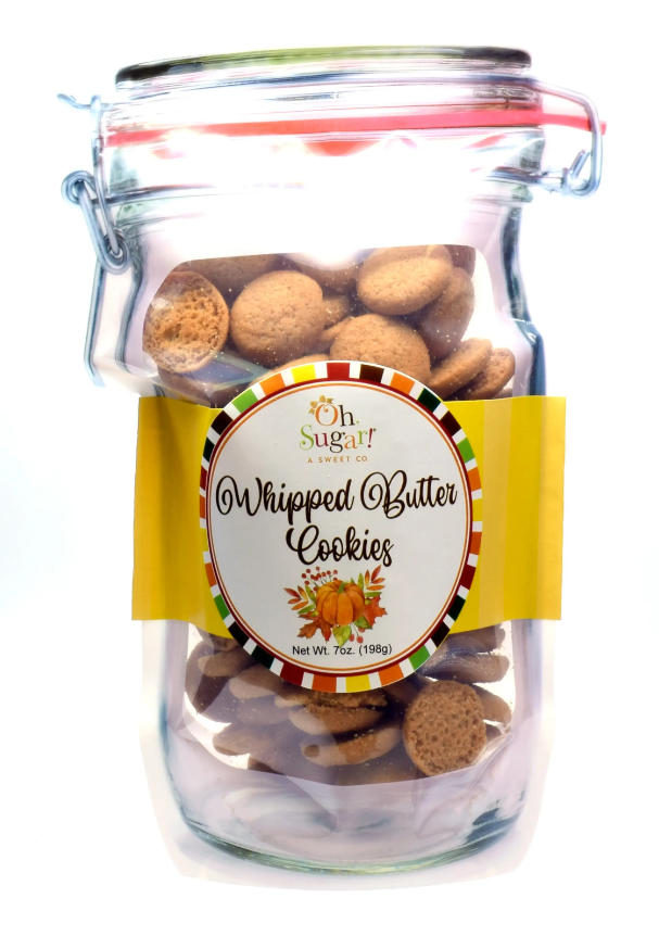 Fall Whipped Butter Cookie Pouch