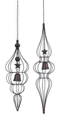 Large Wire Bell Ornament