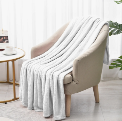White Fleece Blanket