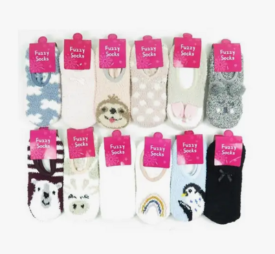 Non-Slip Fuzzy Winter Socks