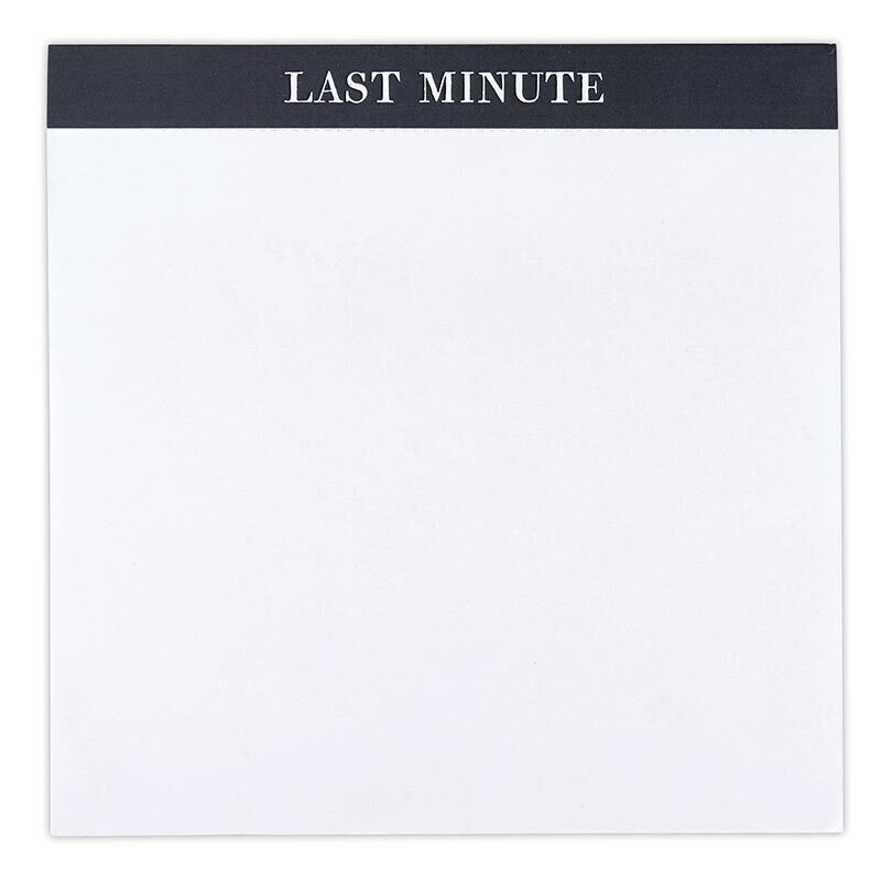 Last Minute Notepad