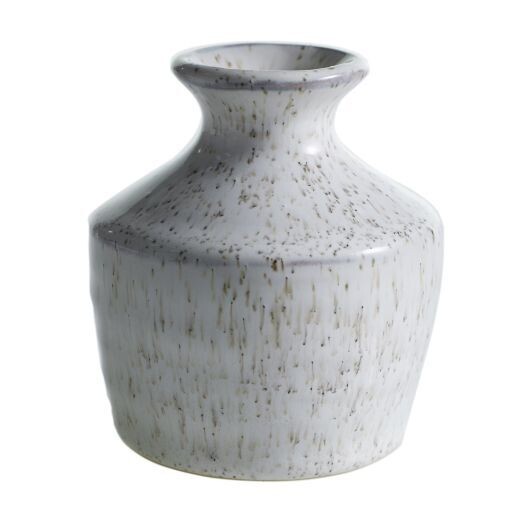 Sm Gray Speckled Vase