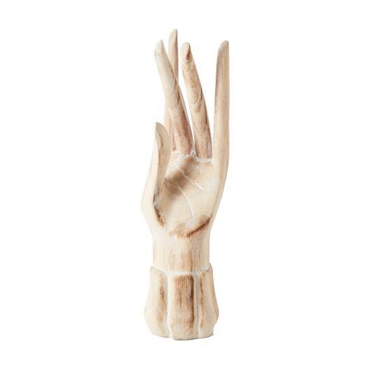Wooden Hand Figurine