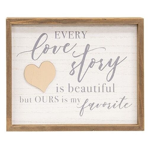 Love Story Wall Decor