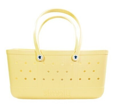 Lg Yellow SS Utility Tote