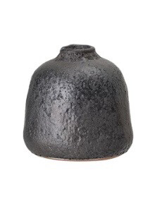Sm Black Terracotta Vase