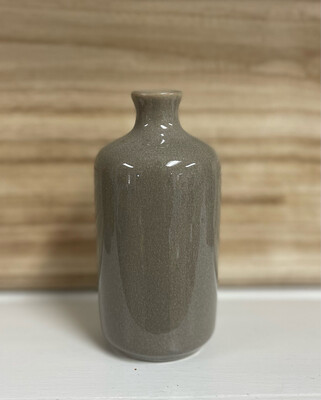 Gray Bud Vase