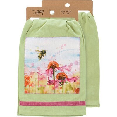 Floral Bee Towel
