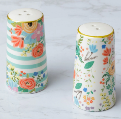 Floral S&P Shakers