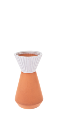 Lg Mod Terracotta Vase