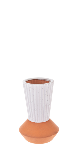 Sm Mod Terracotta Vase