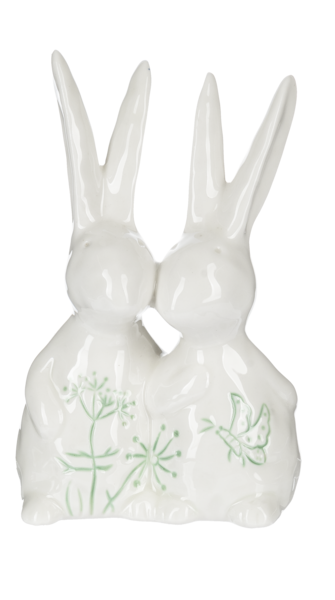 Bunny Couple Figurine