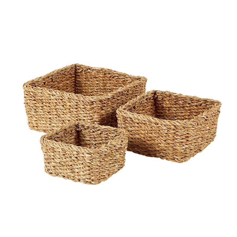 Lg Square Seagrass Basket