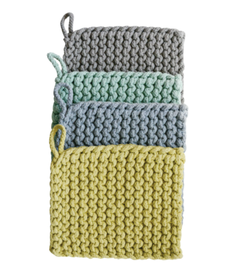Mint Crocheted Pot Holder