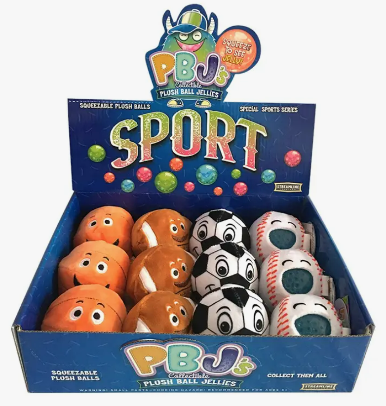 Sport Plush Squeeze Ball
