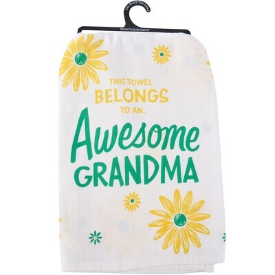Awesome Grandma Towel