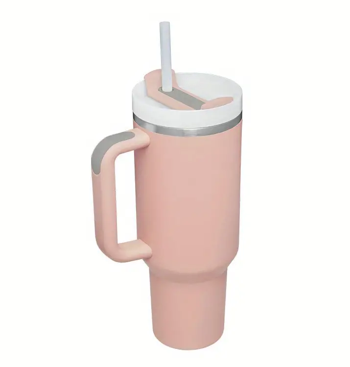 Pink Insulated 40oz Tumbler