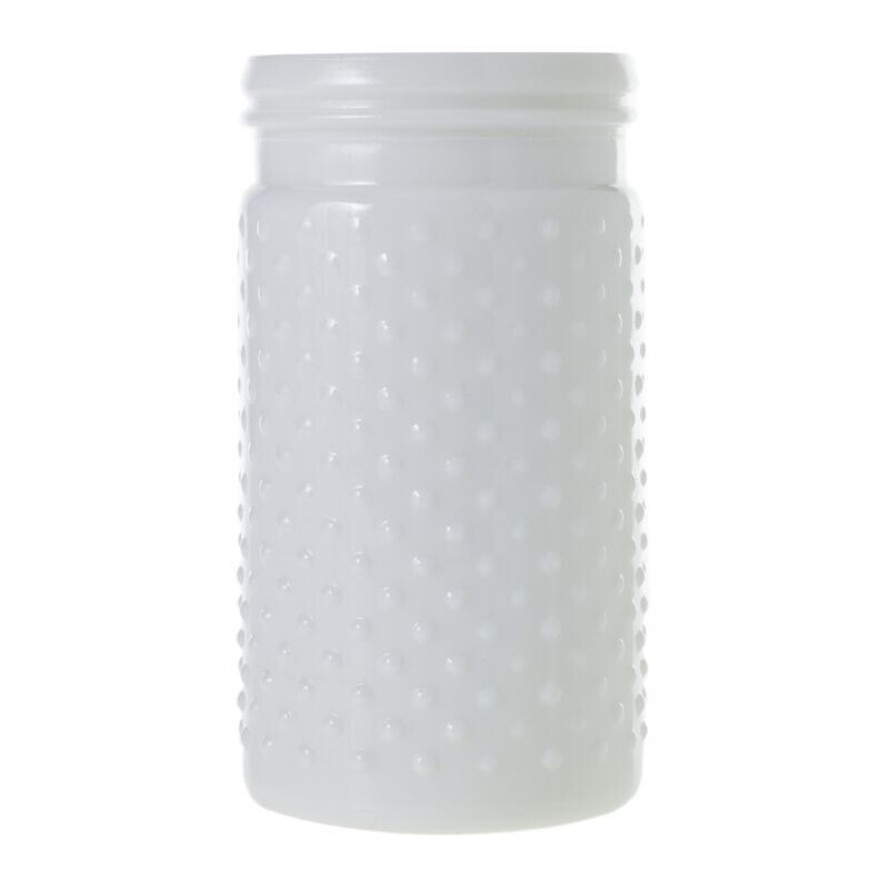 White Hobnail Jar