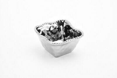 Snack Bowl Plateado